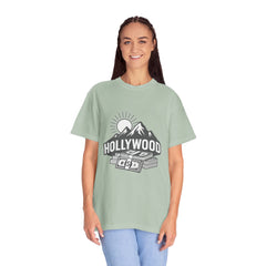 Hollywood Mountains Graphic T-Shirt - Unisex, Casual Wear