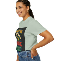 Inspirational Unisex T-Shirt - "Dream Big, Work Hard" Motivational Tee