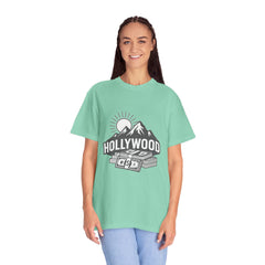 Hollywood Mountains Graphic T-Shirt - Unisex, Casual Wear