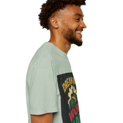 Inspirational Unisex T-Shirt - "Dream Big, Work Hard" Motivational Tee