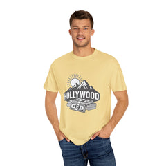 Hollywood Mountains Graphic T-Shirt - Unisex, Casual Wear