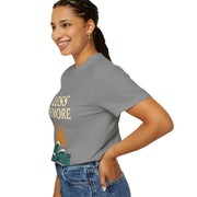 Unisex Garment-Dyed T-Shirt - 'Less is More' Vintage Wave Design