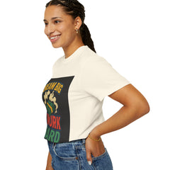 Inspirational Unisex T-Shirt - "Dream Big, Work Hard" Motivational Tee