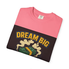 Inspirational Unisex T-Shirt - "Dream Big, Work Hard" Motivational Tee