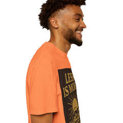 Unisex Garment-Dyed T-shirt - 'Less is More' Inspirational Tee