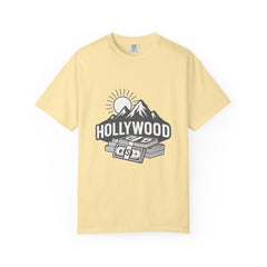 Hollywood Mountains Graphic T-Shirt - Unisex, Casual Wear