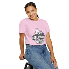 Hollywood Mountains Graphic T-Shirt - Unisex, Casual Wear