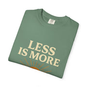 Unisex Garment-Dyed T-Shirt - 'Less is More' Vintage Wave Design