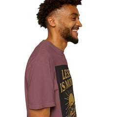 Unisex Garment-Dyed T-shirt - 'Less is More' Inspirational Tee