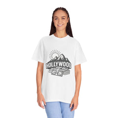 Hollywood Mountains Graphic T-Shirt - Unisex, Casual Wear