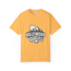 Hollywood Mountains Graphic T-Shirt - Unisex, Casual Wear