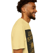 Unisex Garment-Dyed T-shirt - 'Less is More' Inspirational Tee