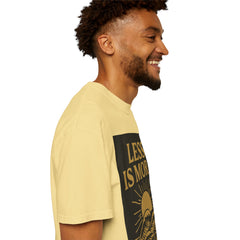 Unisex Garment-Dyed T-shirt - 'Less is More' Inspirational Tee