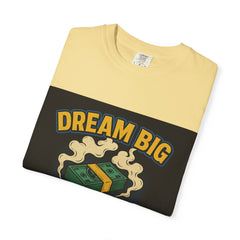 Inspirational Unisex T-Shirt - "Dream Big, Work Hard" Motivational Tee