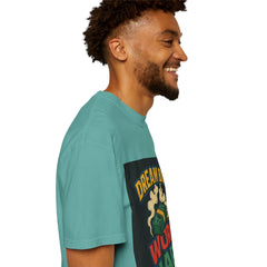 Inspirational Unisex T-Shirt - "Dream Big, Work Hard" Motivational Tee