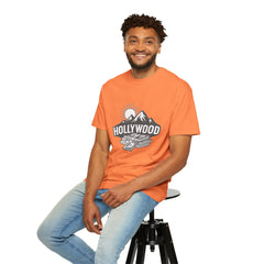 Hollywood Mountains Graphic T-Shirt - Unisex, Casual Wear