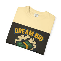 Inspirational Unisex T-Shirt - "Dream Big, Work Hard" Motivational Tee