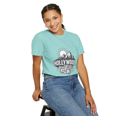Hollywood Mountains Graphic T-Shirt - Unisex, Casual Wear