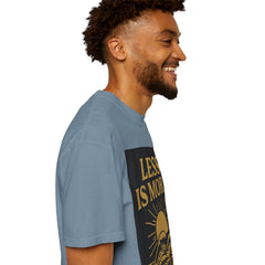 Unisex Garment-Dyed T-shirt - 'Less is More' Inspirational Tee