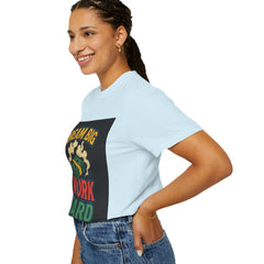 Inspirational Unisex T-Shirt - "Dream Big, Work Hard" Motivational Tee