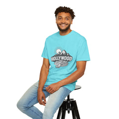 Hollywood Mountains Graphic T-Shirt - Unisex, Casual Wear