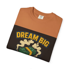 Inspirational Unisex T-Shirt - "Dream Big, Work Hard" Motivational Tee
