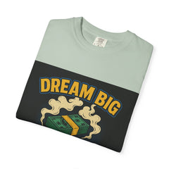 Inspirational Unisex T-Shirt - "Dream Big, Work Hard" Motivational Tee