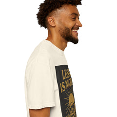 Unisex Garment-Dyed T-shirt - 'Less is More' Inspirational Tee