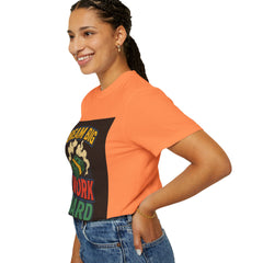 Inspirational Unisex T-Shirt - "Dream Big, Work Hard" Motivational Tee