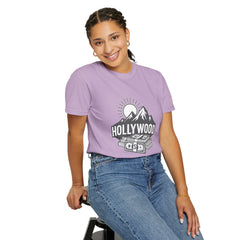 Hollywood Mountains Graphic T-Shirt - Unisex, Casual Wear