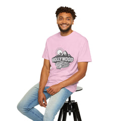 Hollywood Mountains Graphic T-Shirt - Unisex, Casual Wear
