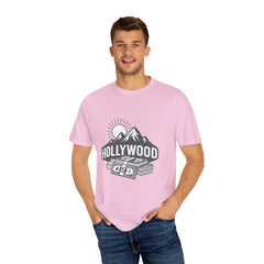 Hollywood Mountains Graphic T-Shirt - Unisex, Casual Wear