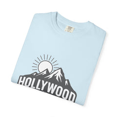 Hollywood Mountains Graphic T-Shirt - Unisex, Casual Wear