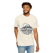 Hollywood Mountains Graphic T-Shirt - Unisex, Casual Wear
