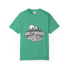 Hollywood Mountains Graphic T-Shirt - Unisex, Casual Wear