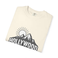 Hollywood Mountains Graphic T-Shirt - Unisex, Casual Wear