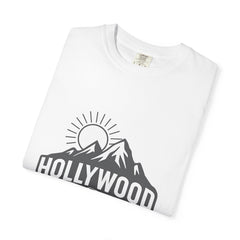 Hollywood Mountains Graphic T-Shirt - Unisex, Casual Wear
