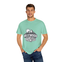 Hollywood Mountains Graphic T-Shirt - Unisex, Casual Wear
