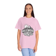 Hollywood Mountains Graphic T-Shirt - Unisex, Casual Wear