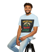 Inspirational Unisex T-Shirt - "Dream Big, Work Hard" Motivational Tee