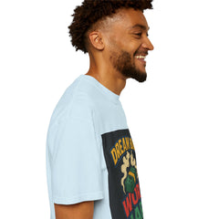 Inspirational Unisex T-Shirt - "Dream Big, Work Hard" Motivational Tee