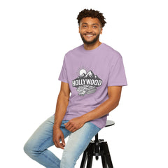 Hollywood Mountains Graphic T-Shirt - Unisex, Casual Wear