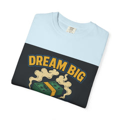 Inspirational Unisex T-Shirt - "Dream Big, Work Hard" Motivational Tee