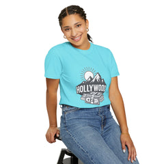Hollywood Mountains Graphic T-Shirt - Unisex, Casual Wear