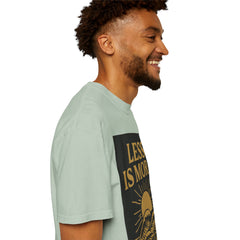 Unisex Garment-Dyed T-shirt - 'Less is More' Inspirational Tee