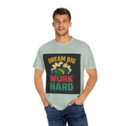 Inspirational Unisex T-Shirt - "Dream Big, Work Hard" Motivational Tee