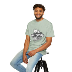 Hollywood Mountains Graphic T-Shirt - Unisex, Casual Wear
