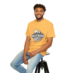 Hollywood Mountains Graphic T-Shirt - Unisex, Casual Wear