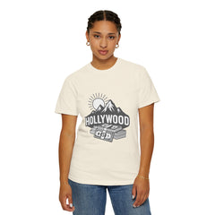 Hollywood Mountains Graphic T-Shirt - Unisex, Casual Wear