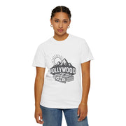 Hollywood Mountains Graphic T-Shirt - Unisex, Casual Wear